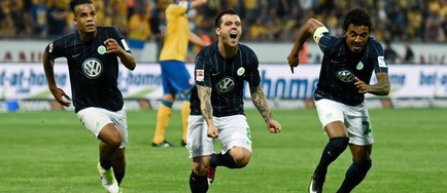 VfL Wolfsburg a învins Eintracht Braunschweig, scor 1-0, şi şi-a asigurat menţinerea în Bundesliga